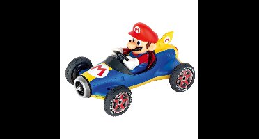Carrera Speelgoedvoertuig Auto - Mario Kart - Mach8 car Mario - Pull Back Auto - Terugtrekauto - 1:43
