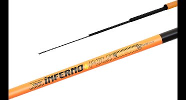 Vaste hengel - Delphin - Inferno Pole - Telescoophengel - 5 meter
