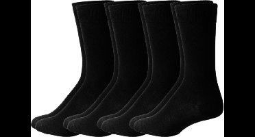 green-goose® Bamboe Sokken | 4 Paar | Maat 39 - 44 | Zwart | Duurzaam en Comfortabel | 95% Bamboe