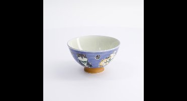 Tokyo Design Studio - Kawaii - Rijstkom - Multi Shiba-Hond - 11.5x6.3cm - 300ml - Blauw
