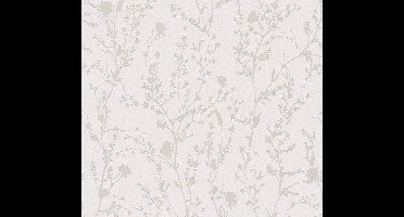 TAKKEN BEHANG | Floraal - Licht roze Lichtgrijs - A.S. Création Casual Living