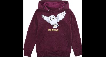 Harry Potter Kids - Hedwig Dames Trui met capuchon - rood - 164