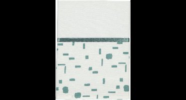 Briljant Baby Wieg Laken Art (met Bies) - 75x100 - Groen
