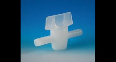 Slangverbinder met Kraan 10x10mm