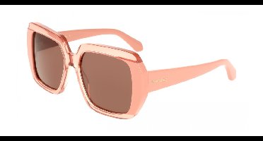 Ferragamo SF2081S Transparent rose/pink 56/17/145 WOMAN Zonnebrillen