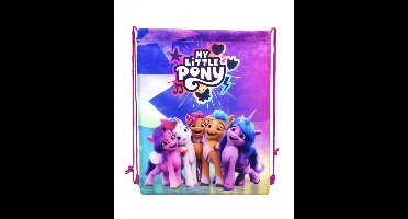 My Little Pony - Gymtas – 40 x 33 cm – Sporttas / Zwemtas Kinderen – Meisjes