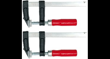 Vorel - Schrijnwerkersklemmen - 150x50mm - Set van 2