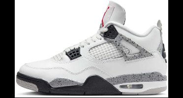 Nike Air Jordan 4 Retro - Sneakers - Unisex - Wit Cement