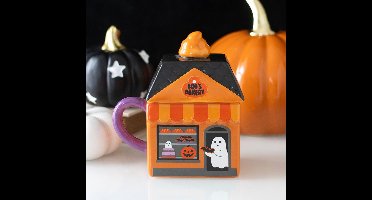 Boutique Trukado - Something Different - Mok met Deksel Boo's Bakery - (hxbxd) ca. 14,8 cm x 13,7 cm x 9,4cm