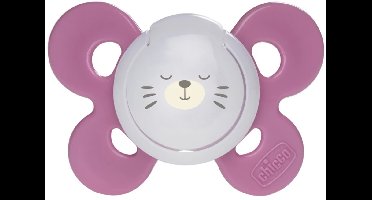 Chicco Physio Comfort Fopspeen Siliconen 16-36M 1St Roze
