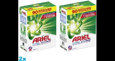 ARIEL Wasmiddel Universeel Waspoeder - 2x90 wasbeurten - 2 Stuks