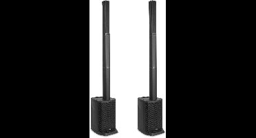 Vonyx VX808 PA speakers - Set van twee actieve speakers - Draadloze stereo pairing - 640W