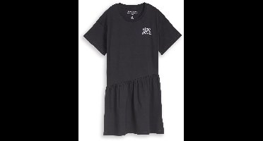 Tom Tailor - Mini-jurk met print - Maat 152 - coal grey