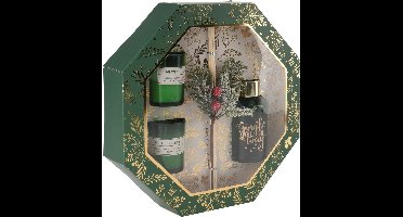 kaarsenset - giftset - giftset vrouw - kaars - geurstokjes - kerst