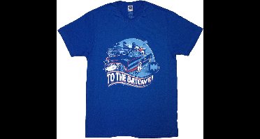 DC Comics Batman - To The Batcave Heren T-shirt - S - Blauw