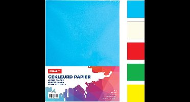 CREAKIT. Knutselpapier Gekleurd Junior – Knutselen – Tekenpapier – Gekleurd papier – Voor Kinderen – A4 Papier – 250 Vellen