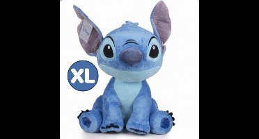 Stitch - Disney Lilo & Stitch Blauw Pluche Knuffel 50 cm