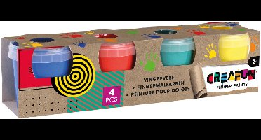 Creafun Vingerverf – 4 × 140 g