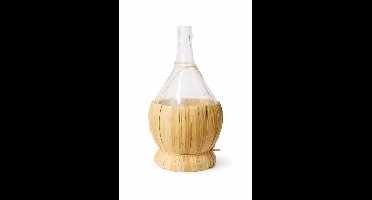 Authentieke glazen wijnfles 2 liter - Likeurfles - Decoratiefles