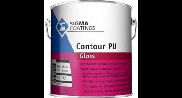 Sigma Contour PU Gloss / Sigma Hoogglans Houtlak - 2.5L - RAL 9001 | Crèmewit