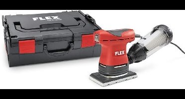 FLEX OSE 80-2-SET Mini Vlakschuurmachine 80x130mm met stofafzuiging, venturi, toerentalregeling, koffer