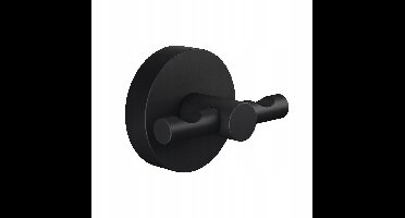 tesa badjashaak Moon Black matzwart badkamer industrieel modern zelfklevend – 50x65x53mm