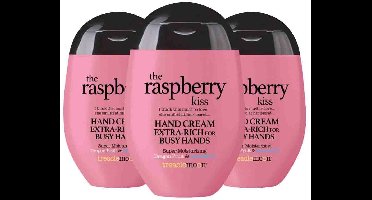 Treaclemoon - The Raspberry Kiss Handcrème - 3 x 75 ml - Voordeelverpakking