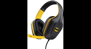 GXTrust Zirox - Gaming Headset - Batman Editie - Bedraad - 50mm Drivers - Over-ear - Zwart/Geel