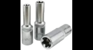 Premium 1/2" zeskant Dop E11 - High-Quality 76mm Exterior Socket in Chrome-Vanadium Steel for Reliably Precise and Safe Professional Screw Applications