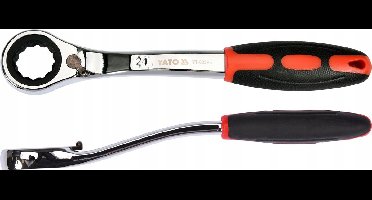 Yato Ringsleutel met Ratel 24mm CrV, Gebogen