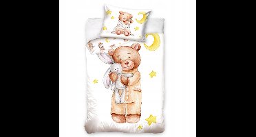 Beertje BABY Dekbedovertrek- 90 x 120 cm - Katoen