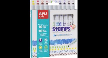 Apli Stempel markers 10 u.