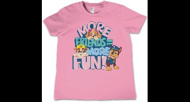 Paw Patrol Kinder-T-shirt More Friends Fun Kids Tee NIC-12-PP003-DTF534