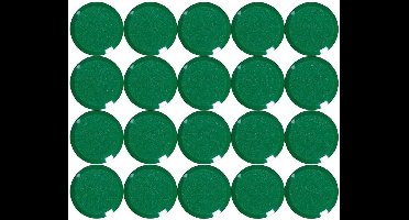Magnetische-Facetmagneten (20 stuks)-Groen-set van 20