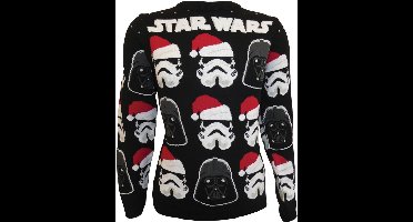 Star Wars Darth Vader & Stormtrooper Heren Christmas jumper - meerkleurig - XL