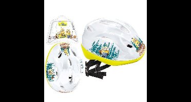 Minions - fiets- en skatehelm - Maat M - Ø 52/56 cm