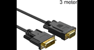 Orico DVI 24+1 male naar VGA male kabel - 1920x1080P - 3M