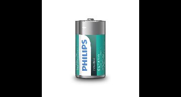 Philips Industrial Alkaline C/LR14 - Batterijen -  10 stuks