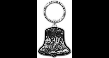 AC/DC - Hells Bells Sleutelhanger - Zwart/Zilverkleurig