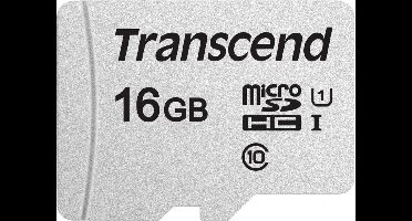 Transcend TS16GUSD300S flashgeheugen 16 GB MicroSDHC NAND Klasse 10