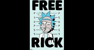 Poster Rick and Morty - Free Rick 61x91,5cm
