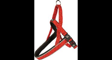 Explorer hondentuigje DUVO  XXS - model borsttuig rood