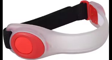 Hardloop Verlichting - Hardloopband - Wandel Armband - Sportarmband - LED - Rood