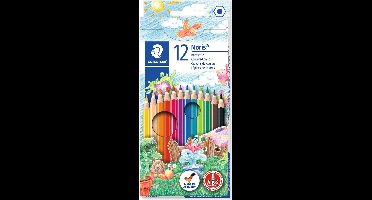 Kleurpotloden Staedtler Zeskantig