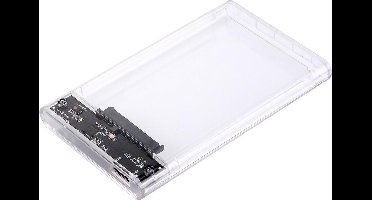 ORICO - Externe Harde schijf behuizing voor 2'5" SATA HDD/SSD - USB3.0 - Transparant