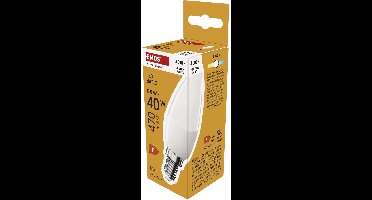 EMOS LED-lamp Basic kaarsvorm / E14 / 5,5 W (40 W) / 470 lm / neutraal wit , ZL3F23