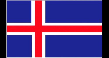 VLAG IJsland 90 x 150 cm | IJslandse vlag