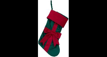 Nodi-kerstlaars van fluweel