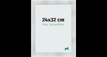 Your Decoration - Fotolijst 24x32 cm - MDF - Aluminium Geborsteld - Pisa