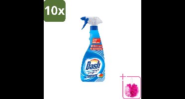 10 x Dash - Vlekverwijderaar - Vloeibaar - Krachtige Reiniging - 750 ml - Bulkverpakking - Vlekverwijderaar - Douchemop - Wasmiddel